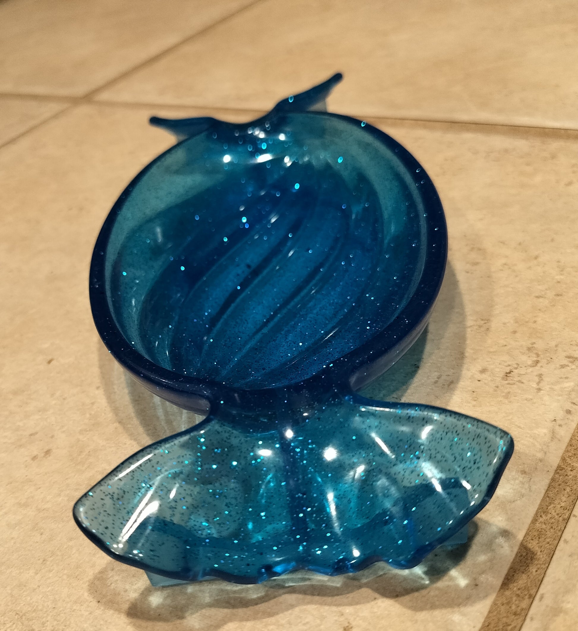 BlueRazz Sparkle Candy Dish - UncommonObjects-Handmade