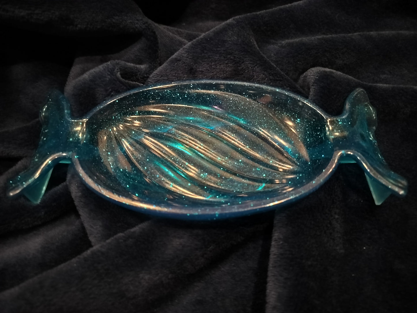 BlueRazz Sparkle Candy Dish - UncommonObjects-Handmade