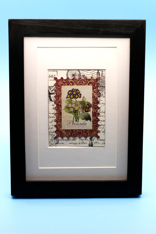 'Antique Floral' Framed Art - UncommonObjects-Handmade