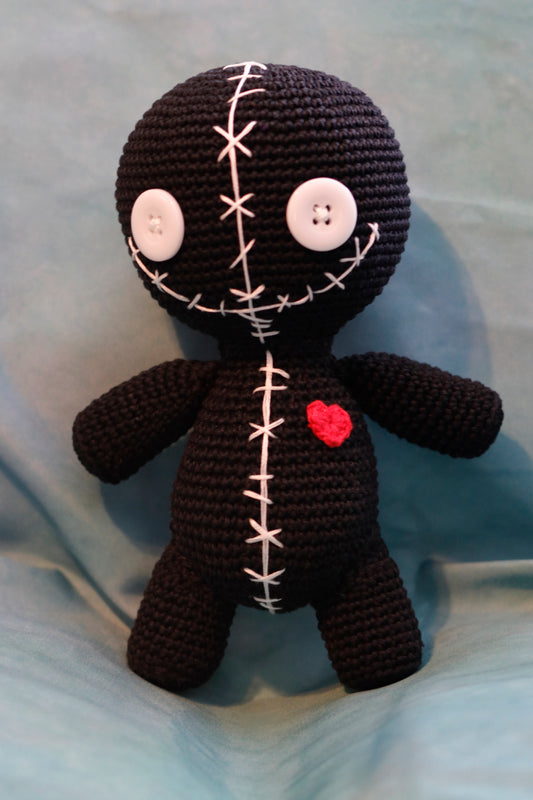 Black Voodoo Doll