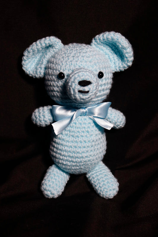 Blue Teddy - UncommonObjects-Handmade