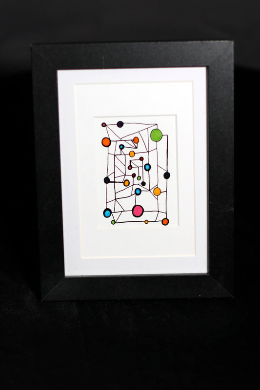 'Connected' Framed Art - UncommonObjects-Handmade