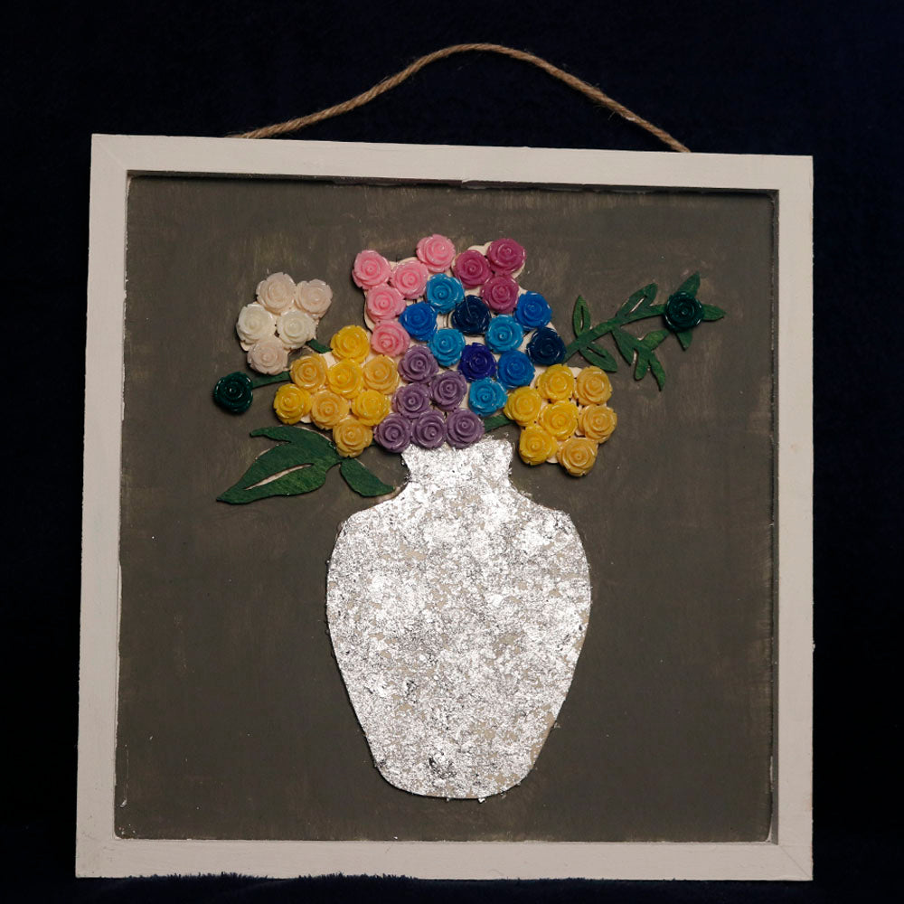 'Floral Escape' hanging decor - UncommonObjects-Handmade