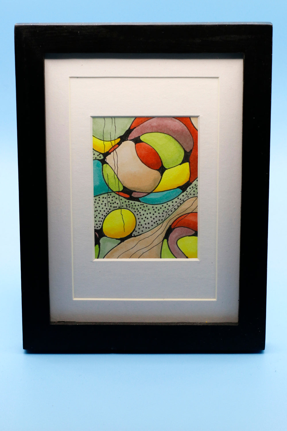 'Abstract Connections' Framed Art - UncommonObjects-Handmade