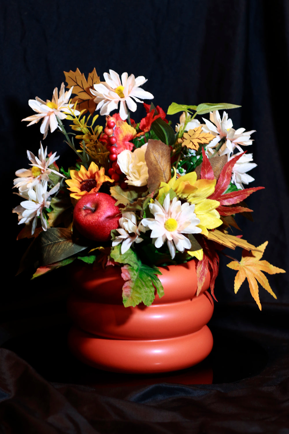 'Harvest' Faux Flower Arrangement - Eclectic Art Shop