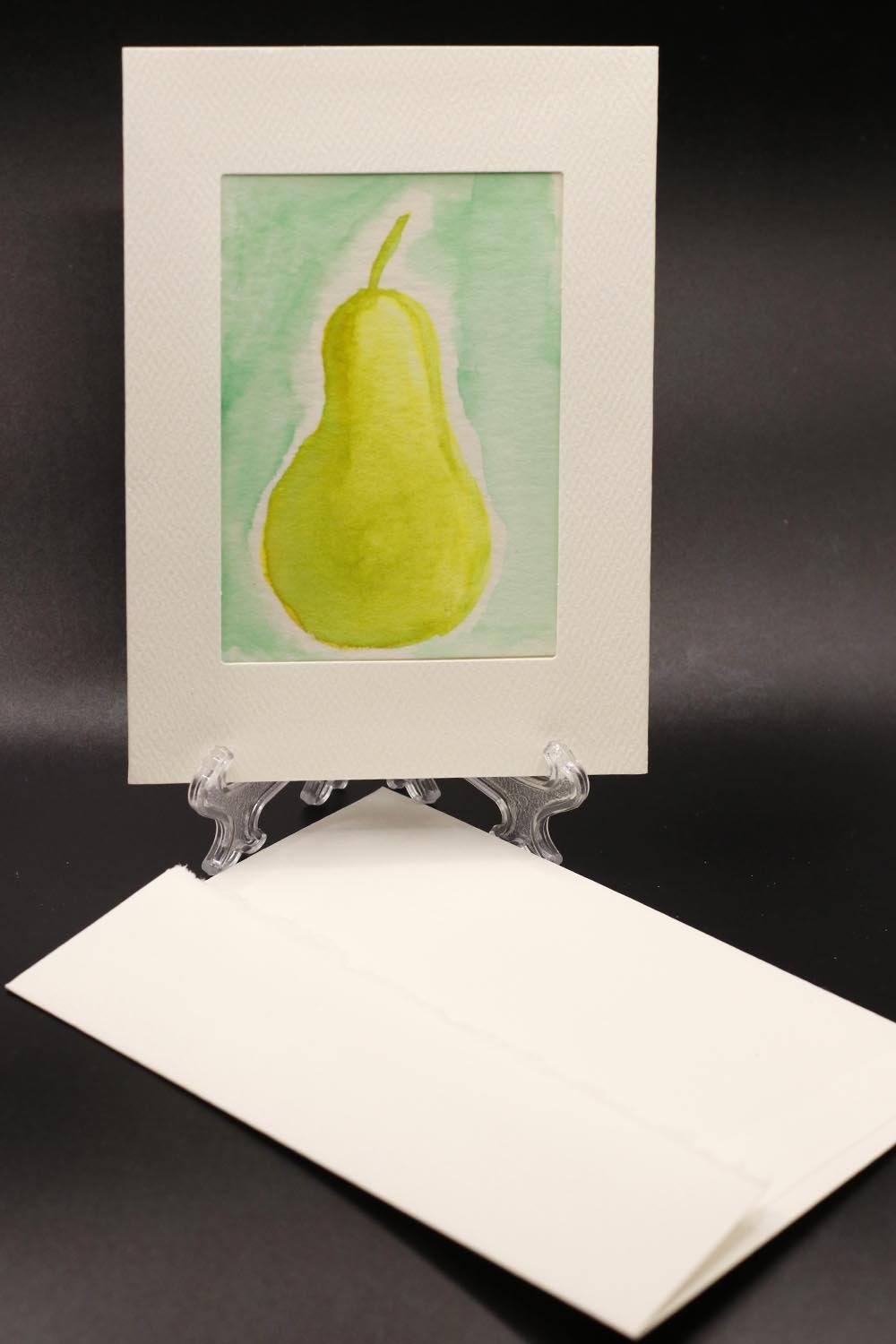 'Peaceful Pear' ACEO Card - UncommonObjects-Handmade