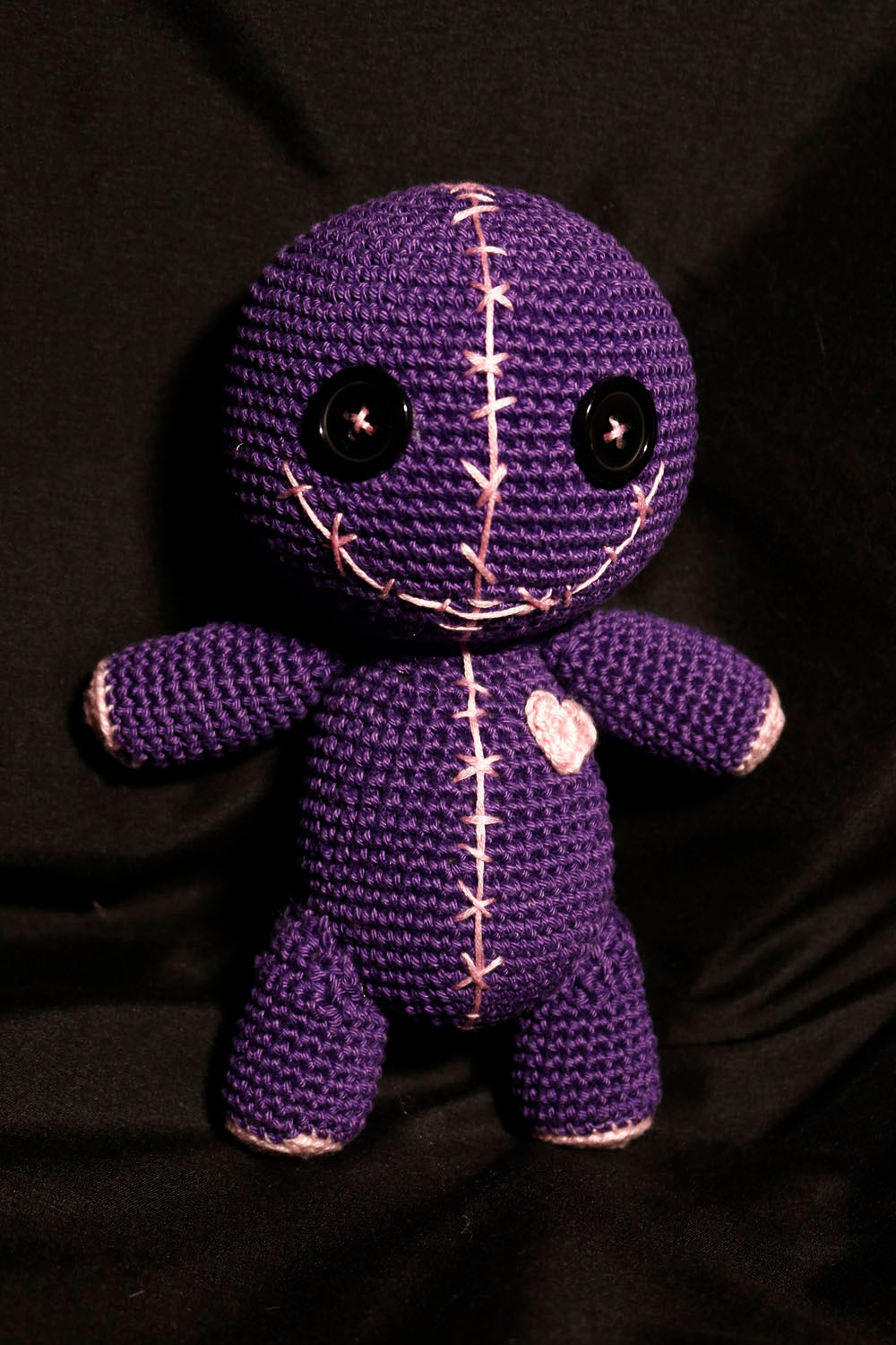 Large Purple Voodoo doll - UncommonObjects-Handmade