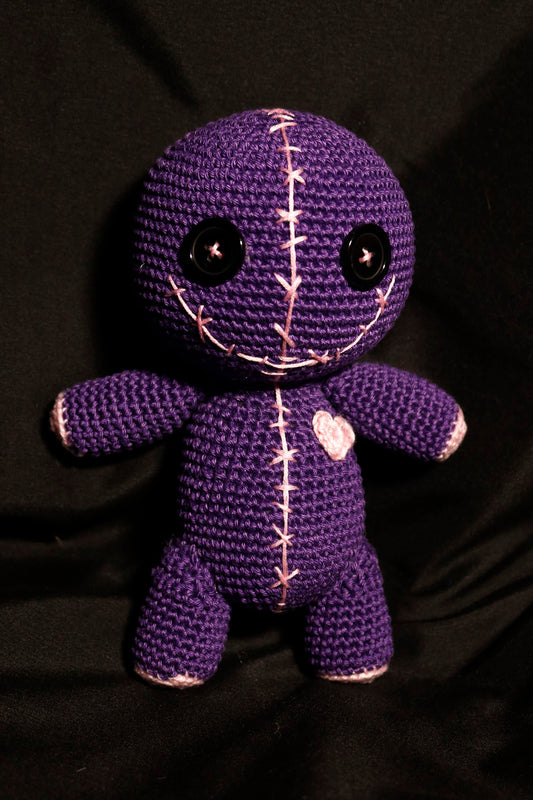 Large Purple Voodoo doll - UncommonObjects-Handmade