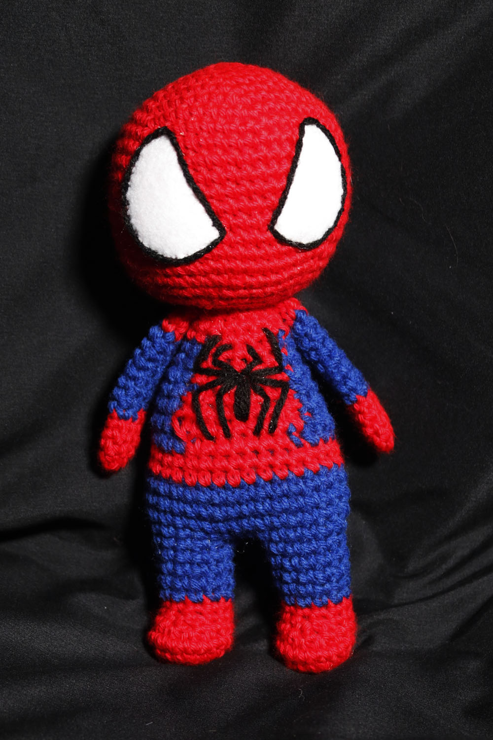 Red & Blue Amigurumi - UncommonObjects-Handmade