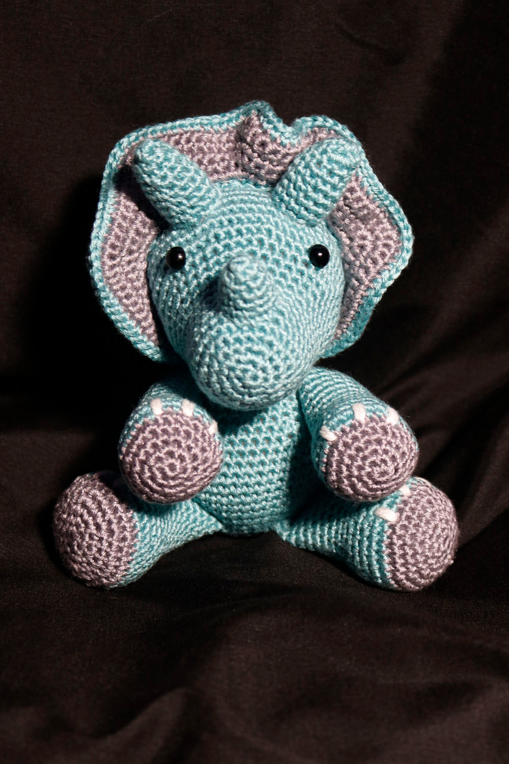 Tilly the Triceratops - UncommonObjects-Handmade