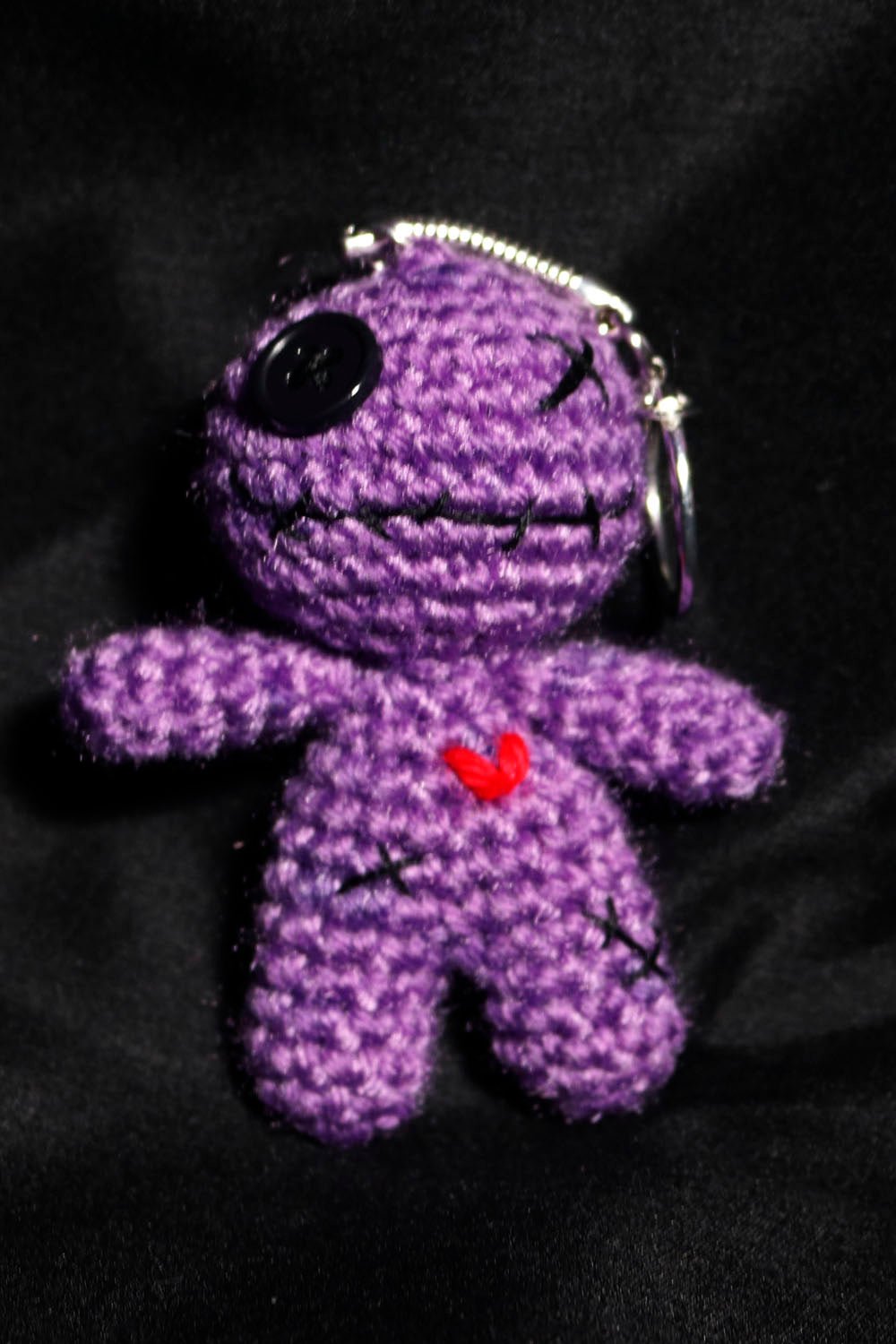 Voodoo Crochet Buddy Keychain - UncommonObjects-Handmade