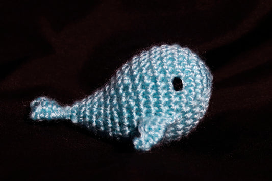 Baby Blue Whale Buddy - UncommonObjects-Handmade