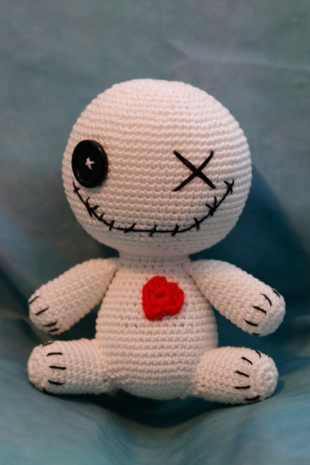 White Voodoo Doll