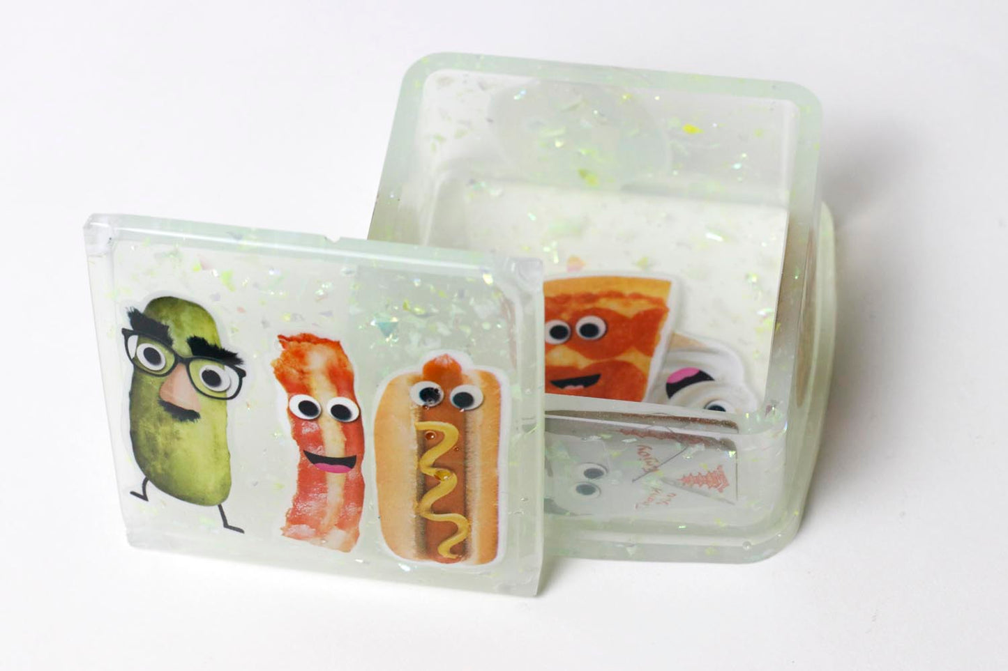 Funny Foods Trinket Keeper Box - UncommonObjects-Handmade