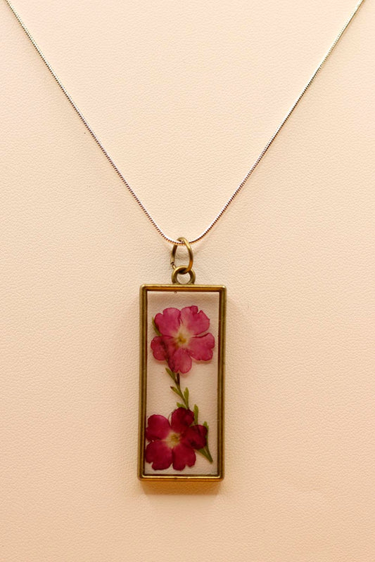 Pair of Posies Necklace - UncommonObjects-Handmade