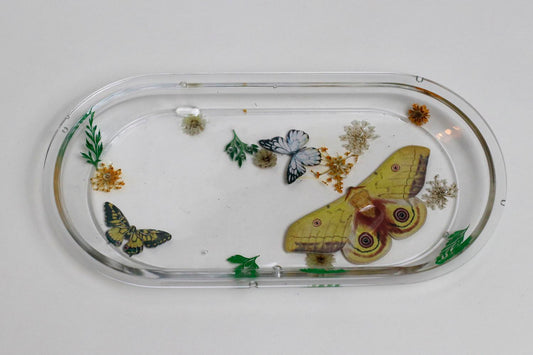 Blooming Blossoms & Butterflies Tray - UncommonObjects-Handmade